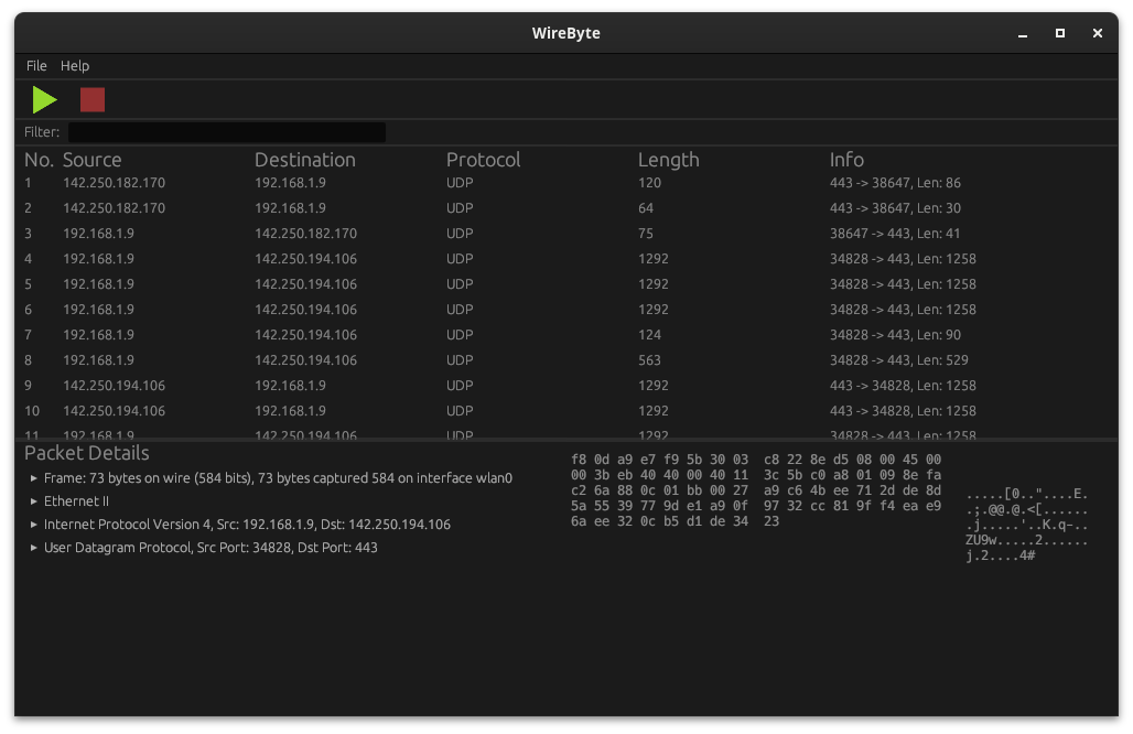 Wirebyte